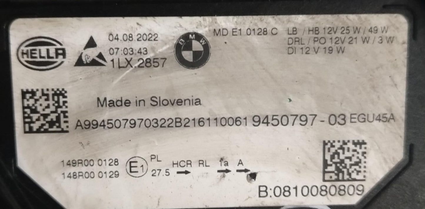 2022 OEM BMW 3SERIES (G20/G21) LCI FACELIFT (LEFT)