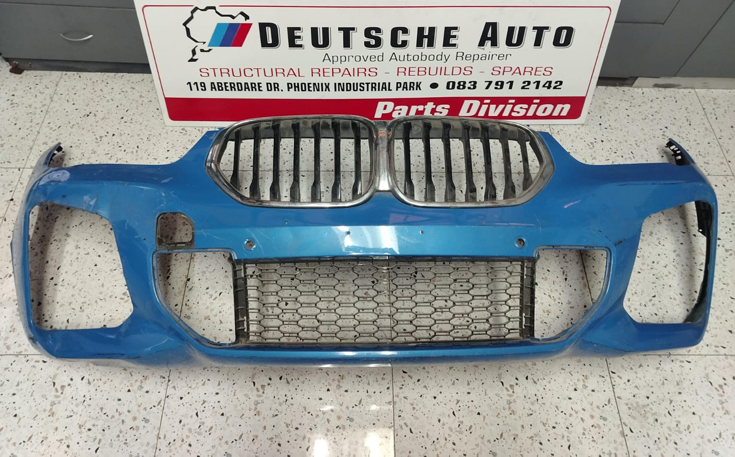 2019-2022 BMW X1 F48 LCI FACELIFT MSPORT FRONT BUMPER SKIN