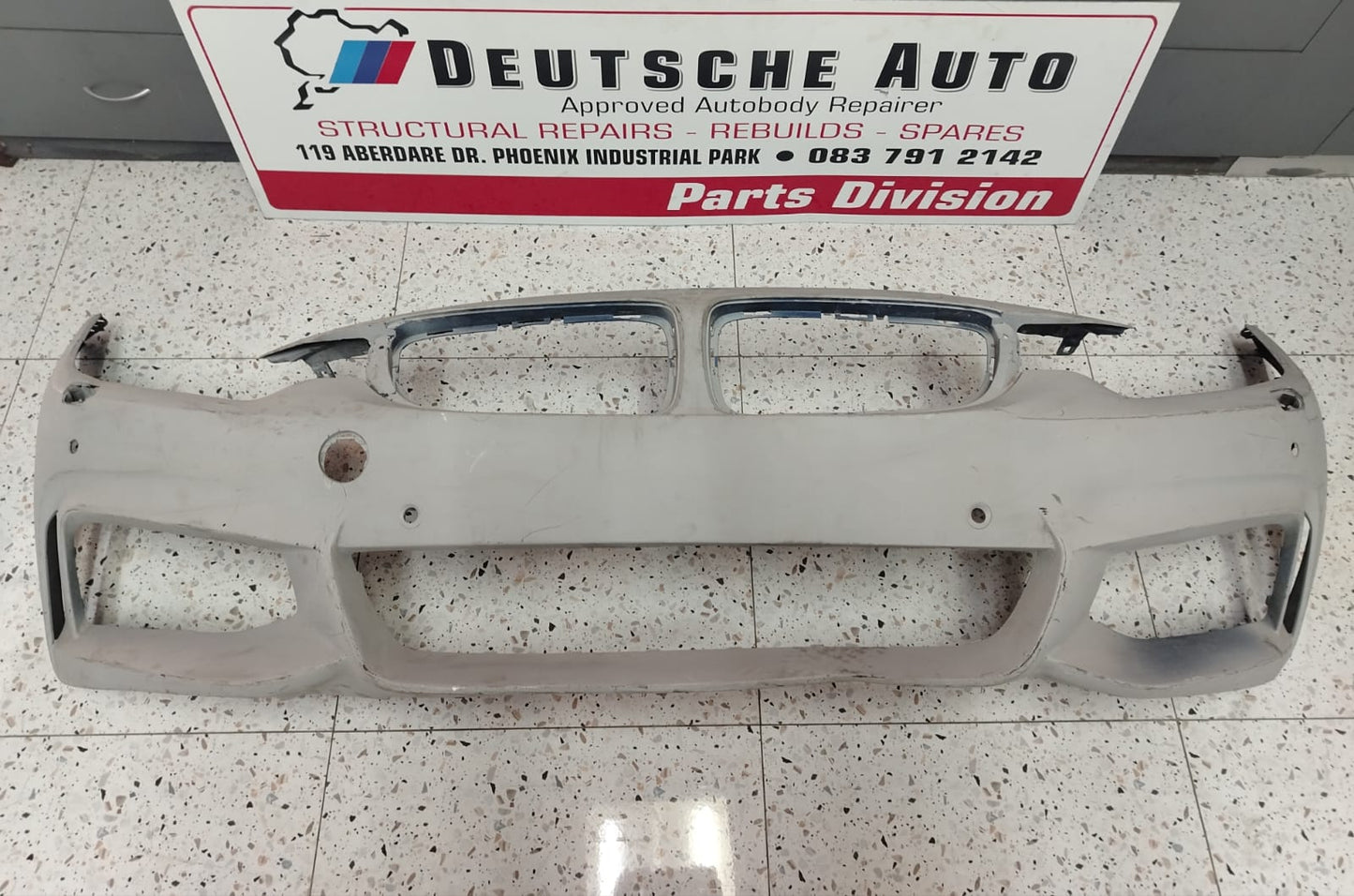 2013-2020 BMW 4SERIES (F32/F33/F36) MSPORT FRONT BUMPER SKIN