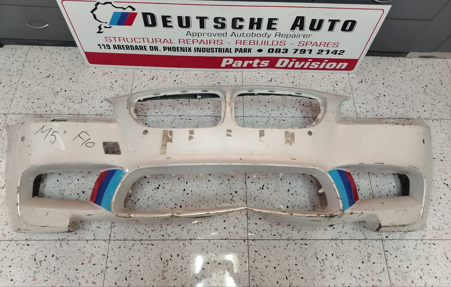 2011-2016 BMW M5 F10 MSPORT FRONT BUMPER SKIN