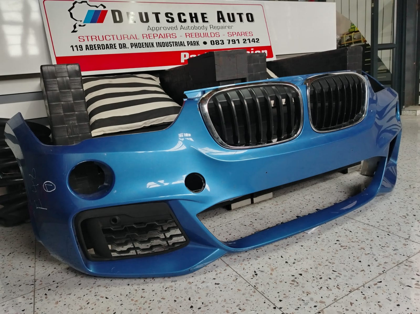 BMW X1 F48 FRONT BUMPER SKIN