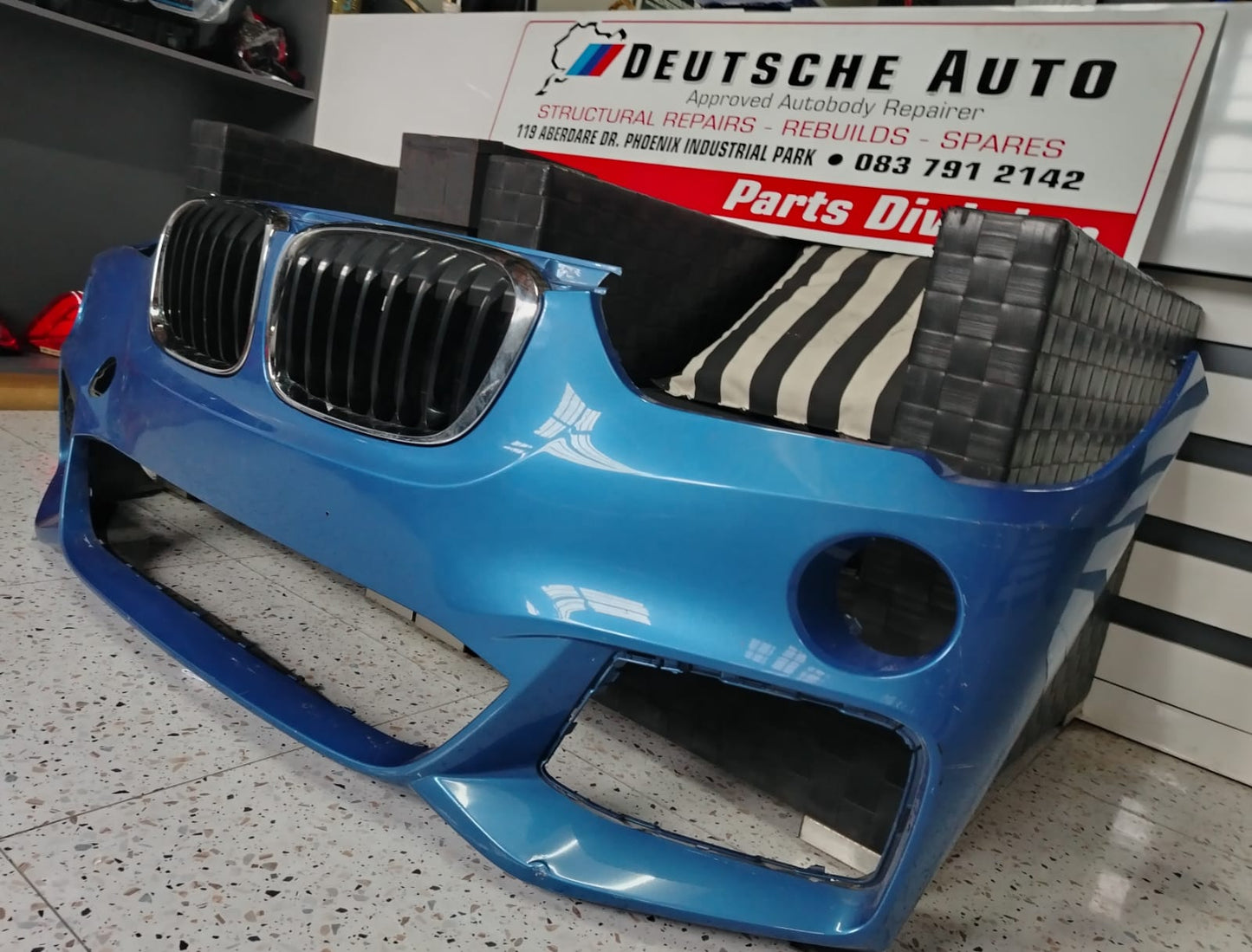 BMW X1 F48 FRONT BUMPER SKIN