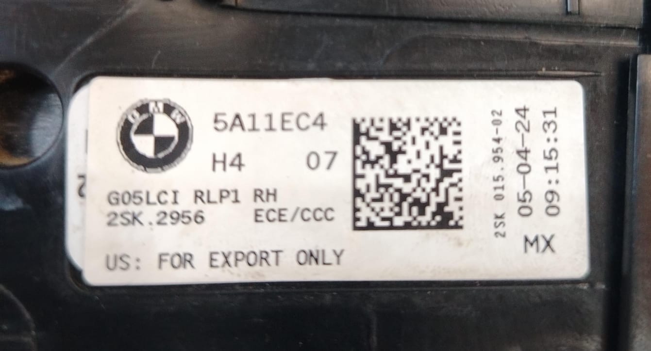 OEM BMW X5 G05 LCI (RIGHT) 2023-2025