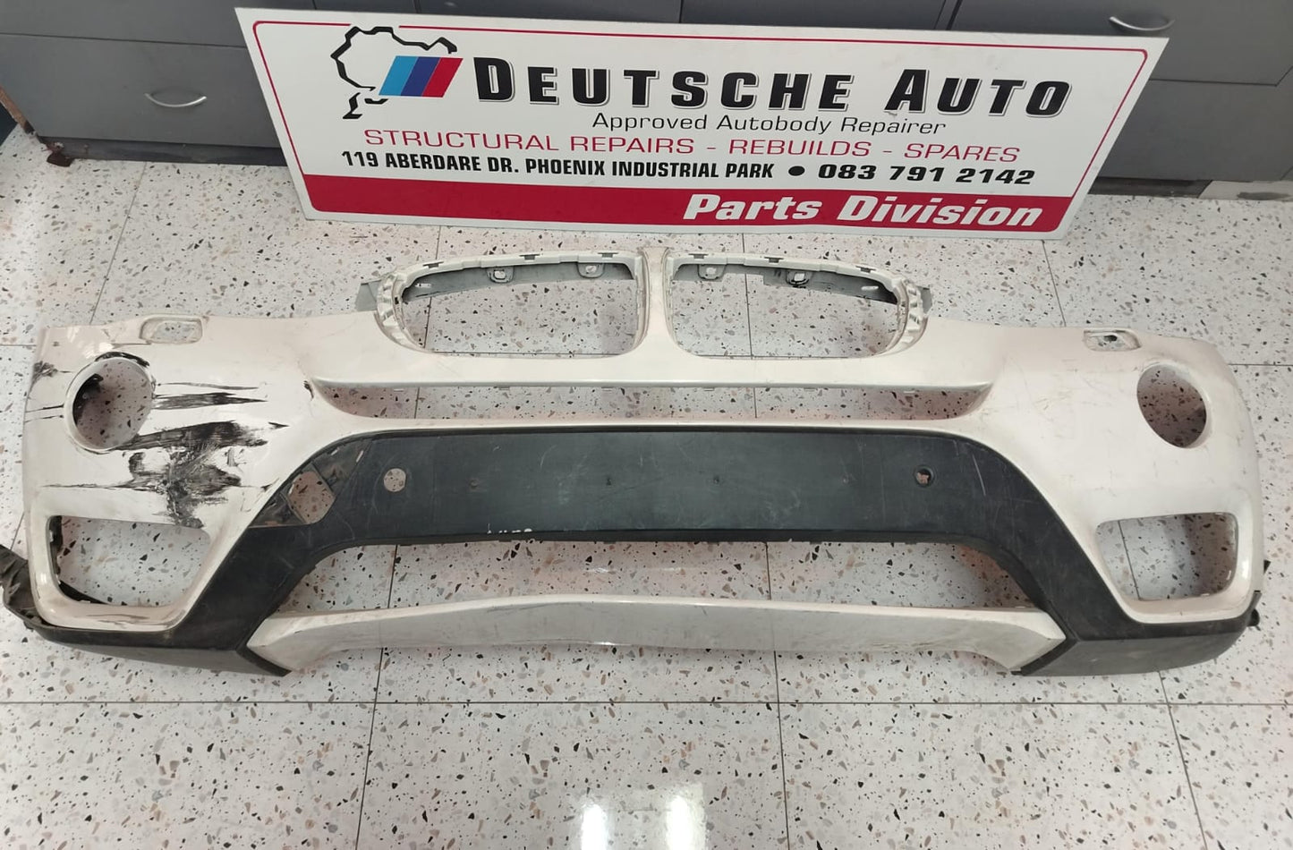 2014+ BMW X3 F25 FRONT BUMPER SKIN